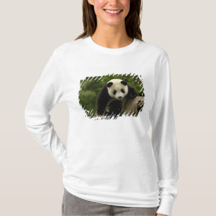 Camiseta Bebê de panda gigante