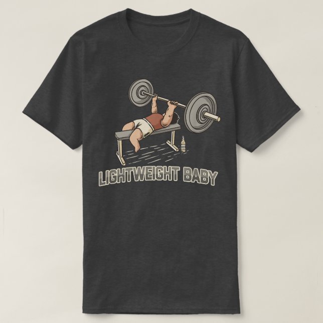 Camiseta Bebê De Peso Leve (Frente do Design)