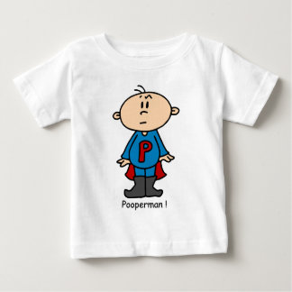 Camiseta Bebê de Pooperman