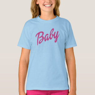 Camiseta Bebê de rosa