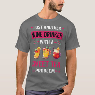 Camiseta Bebê de vinho Chá doce