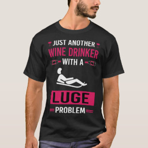 Camiseta Bebê De Vinho Luge