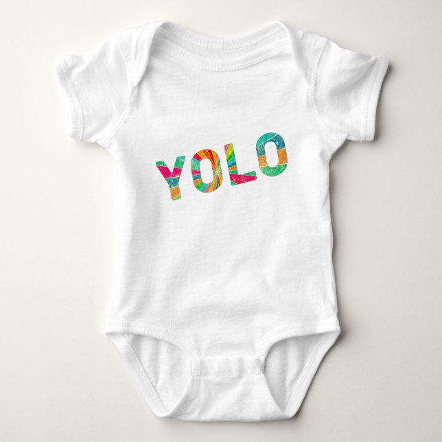 Camiseta Bebê de Yolo (Frente)