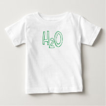 Camiseta bebê - Design H2O