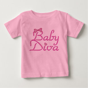 Camiseta Bebê Diva