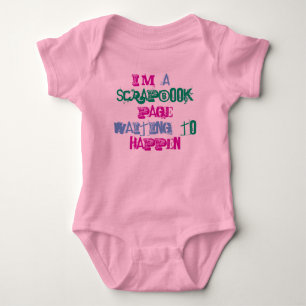 CAMISETA BEBÊ DO ÁLBUM DE RECORTES