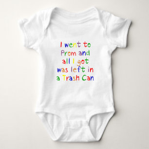 Camiseta Bebê do contentor da noite de baile de formatura