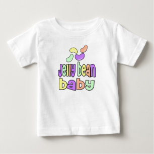 Camiseta Bebê do feijão de geléia