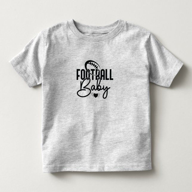 Camiseta Bebê do futebol (Frente)