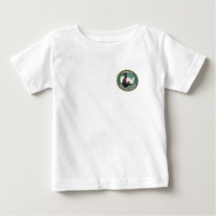 Camiseta bebê do salvamento do chimpanzé de Noelle 24 mes
