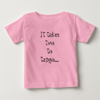 Camiseta Bebê do tango