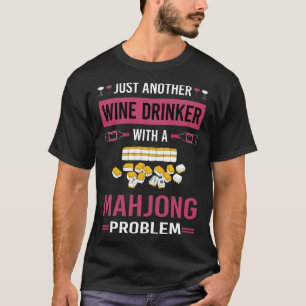 Camiseta Bebê Do Vinho Mahjong Majong Mah Jong Mah Jongg