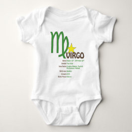 Camiseta Bebê dos traços do Virgo