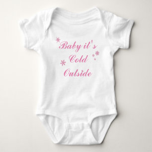 Camiseta Bebê é Bodysuit exterior frio do tutu no branco
