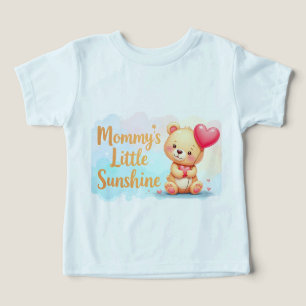 Camiseta Bebê e Toddler Vestido do Urso de Teddy Bonito