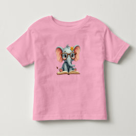 Camiseta Bebê Elefante Sábio