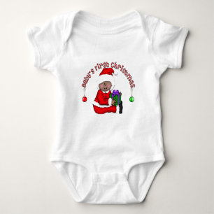 Camiseta Bebê Elf Afro-Americano
