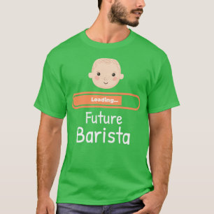 Camiseta Bebê está carregando a futura gravidez da mãe bari