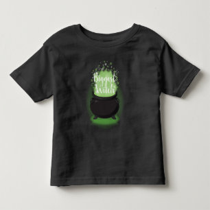 Camiseta Bebê está preparando uma Bruxa de Chuveiro Caldeir
