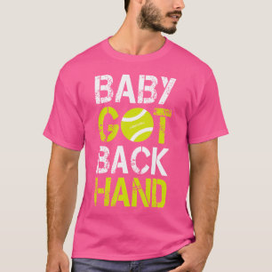 Camiseta Bebê ficou com Tênis engraçado