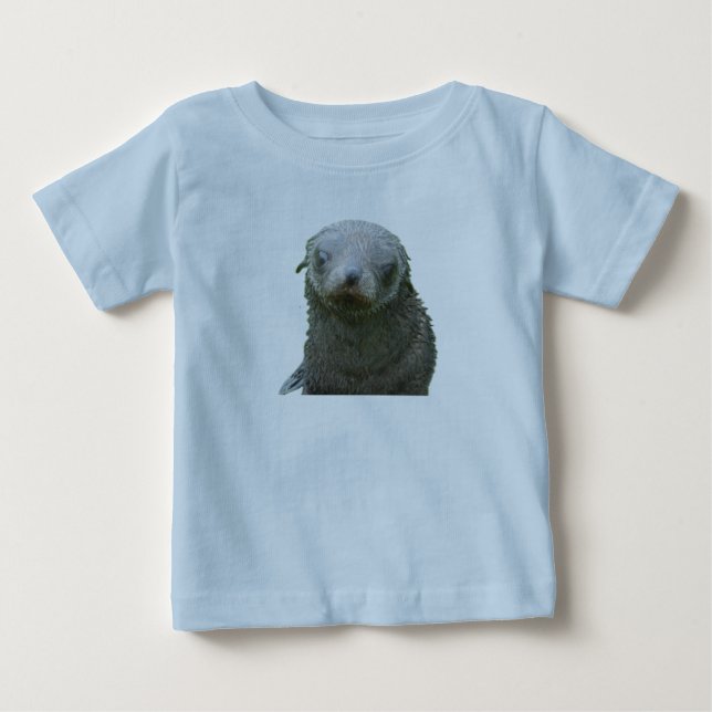 Camiseta Bebê Foca Fofinho (Frente)