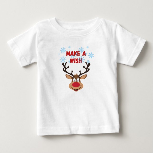Camiseta bebê fofo (Frente)