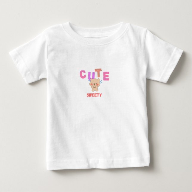 Camiseta Bebê fofo (Frente)