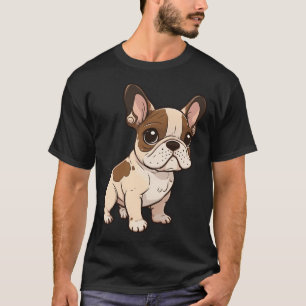 Camiseta Bebê Fofo Frenchie Bulldog Francês