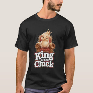 Camiseta Bebê Frango Engraçado Rei do Cocorico