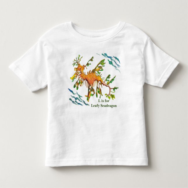 Camiseta Bebê frondoso dos trabalhos de arte de Seadragon e (Frente)