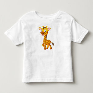 Camiseta Bebê Girafa Fofo Sorriso Desenho-35280