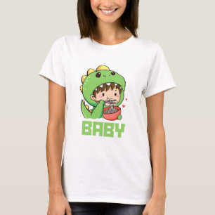 Camiseta bebê godzilla