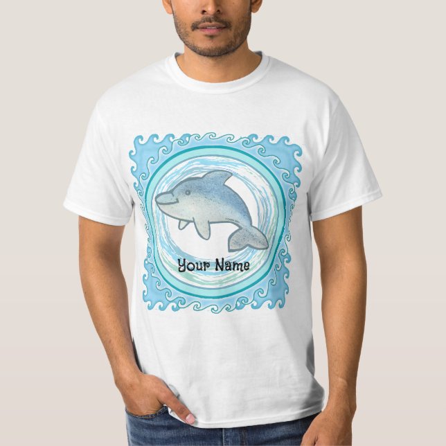 Camiseta Bebê Golfinho (Frente)