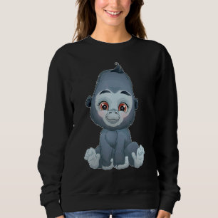 Camiseta Bebê gorila açucarado