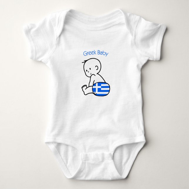 Camiseta Bebê Grego (Frente)