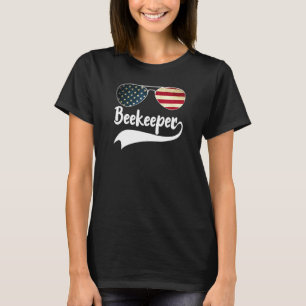 Camiseta Bebê Guarda 4 De Julho Bandeira Americana Óculos D