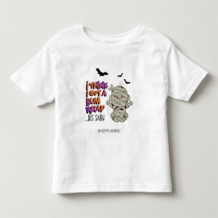 Camiseta Bebê ID683 alaranjado da mamã do envoltório do