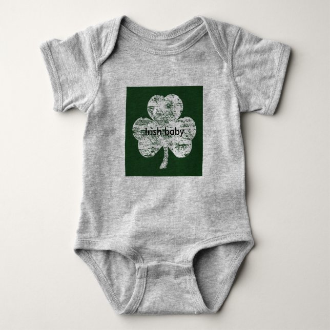 Camiseta Bebê irlandês (Frente)