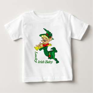 Camiseta Bebê irlandês afortunado