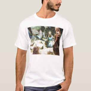 Camiseta Bebê Jesus em natividade submarina