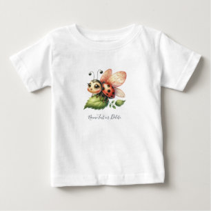 Camiseta Bebê Joaninha