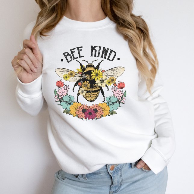 Camiseta Bebê Kind Sweatshirt Graphic Retro (Criador carregado)