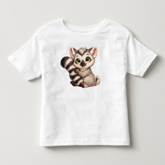 Camiseta Bebê Lêmure Adorável
