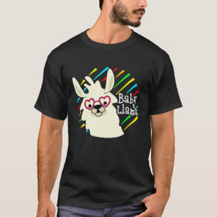 Camiseta Bebê Lhama Filho Correspondente Família lhama cria
