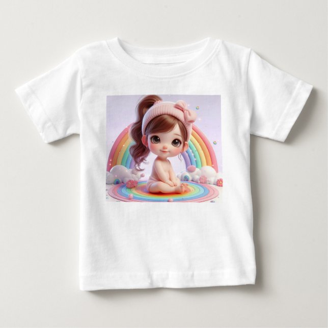 Camiseta Bebê Menina (Frente)