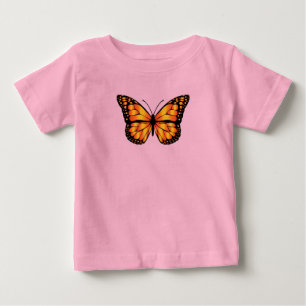Camiseta Bebê Menina Borboleta