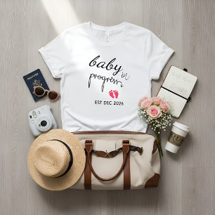 Camiseta Bebê Menina Pegada de Maternidade Mães-