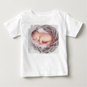 Camiseta Bebê, Menina, Recém-Nascida