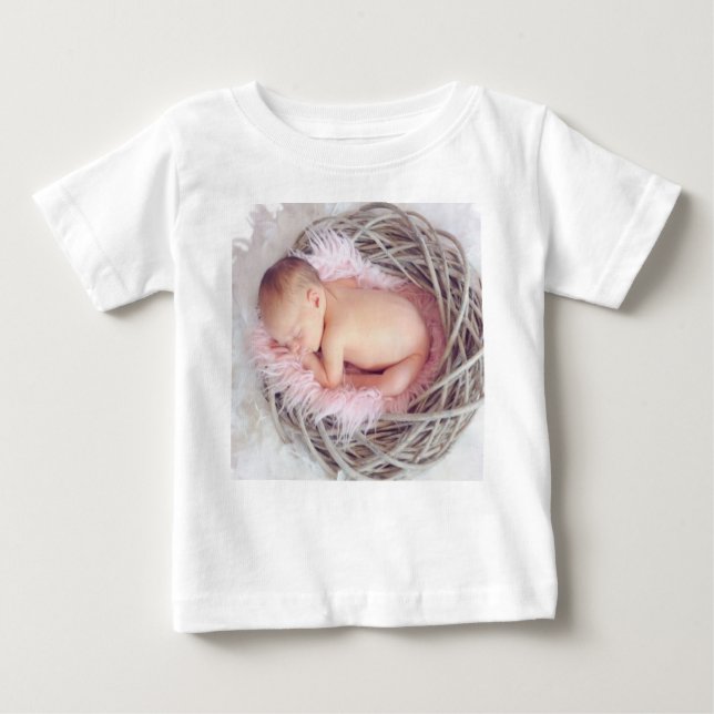 Camiseta Bebê, Menina, Recém-Nascida (Frente)