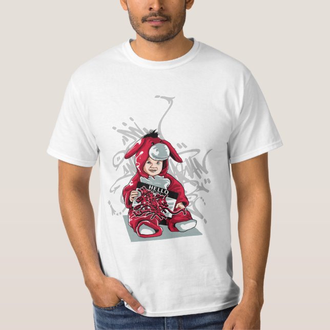 Camiseta Bebê Menino  (Frente)